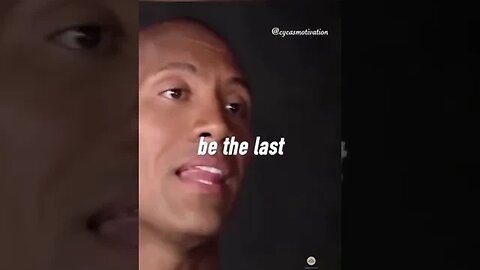 The Rock Best Lession Speech For Life