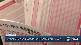 Powerball nears $500M