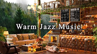 Jazz Relaxing Music at Cozy Coffee Shop Ambience ☕ Smooth Ethereal Jazz Instrumental Music to Relax