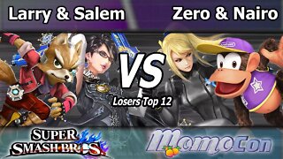 MSF|Larry Lur & MVG|Salem vs. TSM|Zero & NRG|Nairo - Wii U Doubles Top 12 - Momocon 2017
