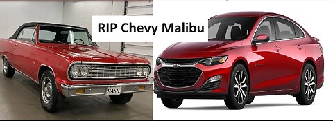 GM kills their last sedan RIP Chevy Malibu