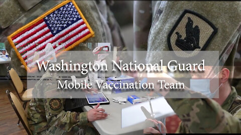 Mobile vaccination team vaccinate high risk community members