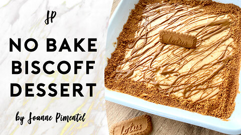 NO BAKE BISCOFF DESSERT | Father’s Day Dessert