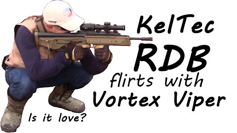KelTec RDB flirts with Vortex Viper PST 1-6