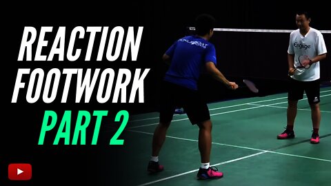 Winning Badminton - Reaction Footwork Part 2 - Coach Hendry Winarto (Indonesian Subtitles)