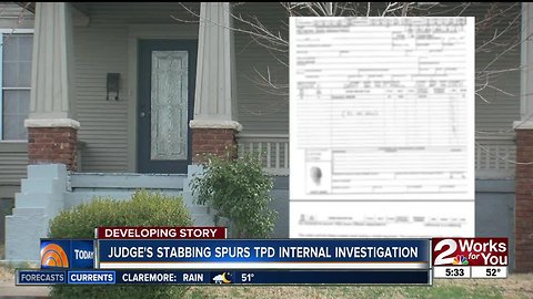 Judge's stabbing spurs TPD internal investigation