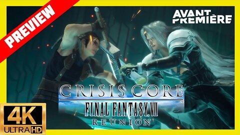 Avant-Première 4K60FPS Final Fantasy 7 Crisis Core Reunion #PS5 ça sent super bon !