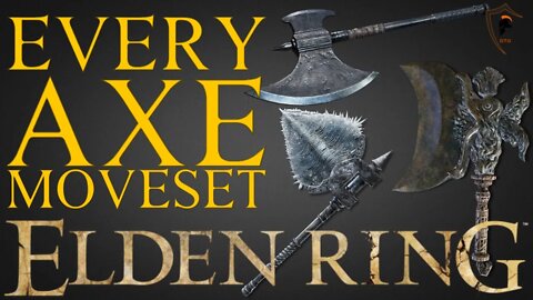 Elden Ring - Full Axe Moveset Showcase (All 13 Axes)