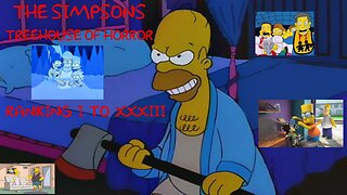 The Ultimate Simpsons Tier List- Ranking The Best and Worse Treehouse Of Horror