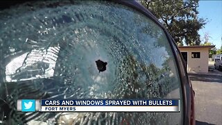 Cars, homes sprayed with bullets in Fort Myers shooting