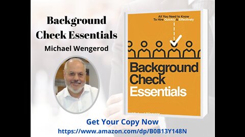 New Bestseller: Background Check Essentials by Michael Wenger