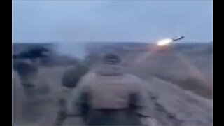 Ukraine footage of actual combat use of the Javelin anti-tank missile system