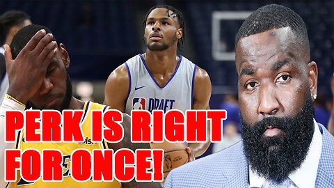 Kendrick Perkins TRASHES ESPN for INSANE Bronny James coverage! He knows Bronny CAN'T PLAY!