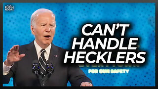 Joe Biden Looks Visibly Freaked Out as Hecklers Humiliate Him