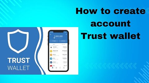 trust wallet me apna account kese banaye,trust wallet per account kaise banaye, trust wallet account