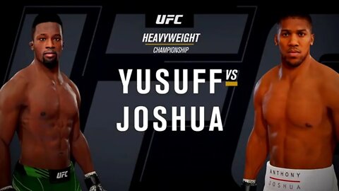 EA Sports UFC 4 Gameplay Anthony Joshua vs Sodiq Yusuff