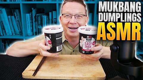 ASMR Mukbang Dumplings YouTube Video with Gyoza Eating YouTube Show I ASMR$ Mukbang Videos