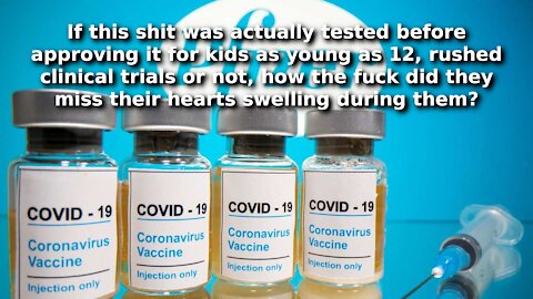 Pfizer-BioNTech COVID Vaccine Causing Kids Hearts to Swell, So More Must Get Vaccinated 🤯🤬