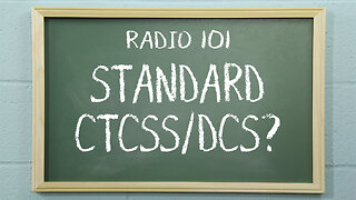 What are the standard CTCSS tones and DCS codes? | Radio 101