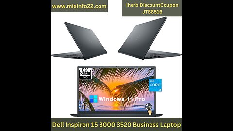 Business Laptop | 1TB PCIe SSD | Dell Inspiron 15 3000 #mix #laptops