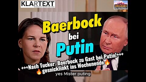 Baerbock bei Putin im Kremel - gesnicklinkt!