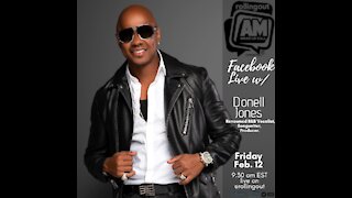 Multifaceted R&B sensation Donell Jones discusses '100% Free' on AM Wake-Up Call