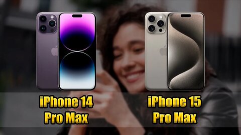 iPhone 15 PRO MAX VS 14 PRO MAX