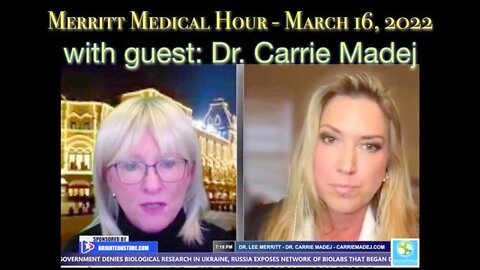 Merritt Medical Hour with Dr. Carrie Madej, March 16, 2022