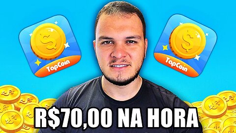 R$70,00 NA HORA - O Melhor App Para Ganhar Dinheiro via Pix 2023