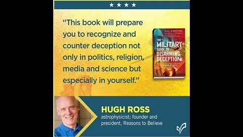 The Military Guide to Disarming Deception | Endorsement by Hugh Ross.#shorts
