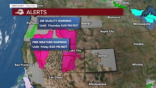 Hot and hazy again across Colorado today