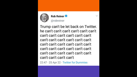 Rob Reiner In Full Panic Over Twitter