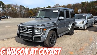 BUYING A MERCEDES BENZ G WAGON CHECK ENGINE LIGHT ON FROM COPART!