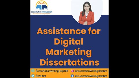 Digital Marketing Dissertation Help