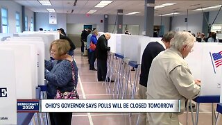 Governor says polls are public health threat, health director orders them closed
