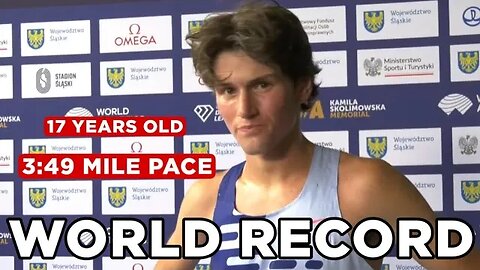 Cameron Myers 1500m Interview | 3:33 1500m at 17 years old