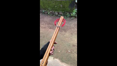 Bamboo slingshot