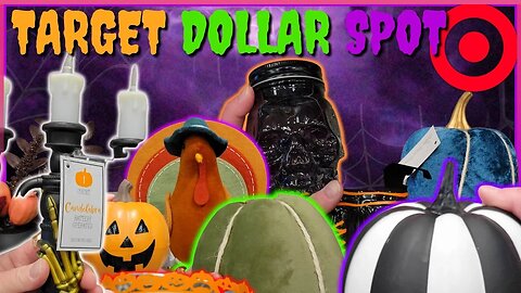 New Halloween and Fall Finds 2022 | Target Dollar Spot | Target Store Walk Thru | #target #halloween