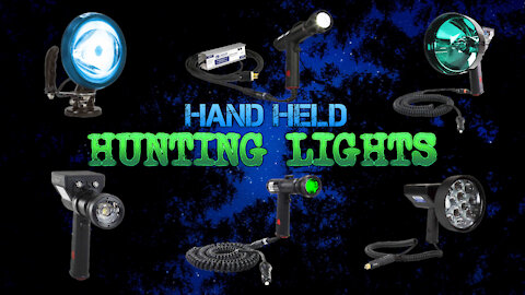 Handheld Hunting Lights Instantly Cut through Darkness on the Field