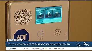 Tulsa Woman Meets Dispatcher Who Called 911