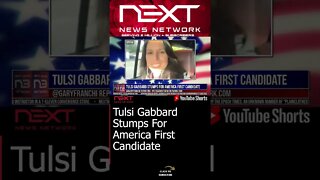 Tulsi Gabbard Stumps For America First Candidate #shorts