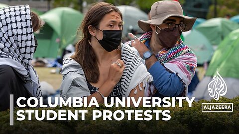 Solidarity with Palestinians: Second week of campus protests across US