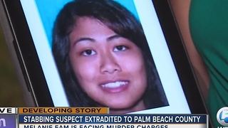 Stabbing suspect Melanie Eam extradited to Palm Beach County
