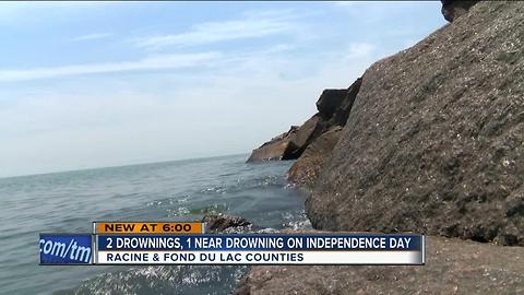 Two drownings on Independence Day