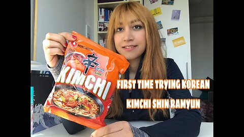 [FIRST TRY] Famous Korean Spicy Kimchi Shin Ramyun | Asian Snacks | Eating Show | Mukbang | ASMR