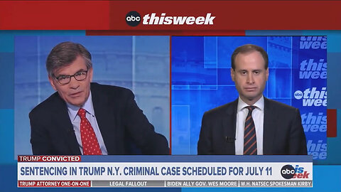 Stephanopoulos Claims Trump's 2016 'Lock Her Up' Chants Was "The Weaponization Of The Legal System"