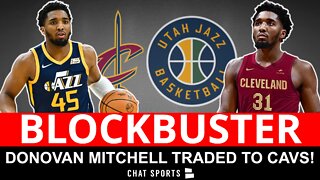 Donovan Mitchell Traded To Cavs, Jazz Get Multiple Picks & Players Back