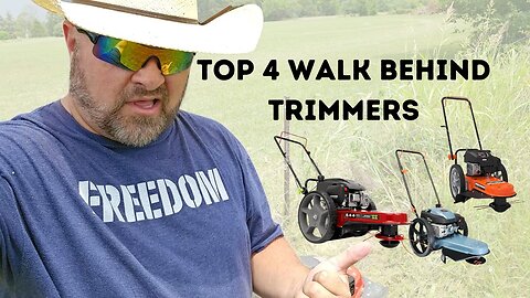 Top 4 Gas Walk Behind String Trimmers