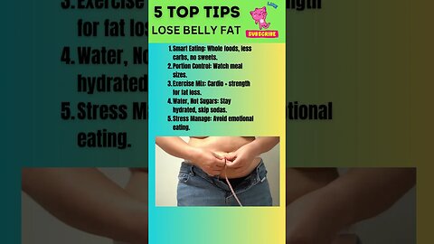 "Melt Belly Fat: 5 Proven Tips to Boost Your Wellness"