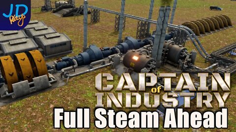 Upgrading to Steam Power 🚛 Ep7 🚜 Captain of Industry 👷 Lets Play, Walkthrough, Tutorial